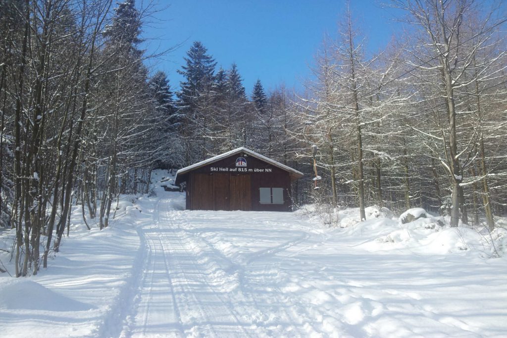Impressionen Winter Skilift am Pöhlberg